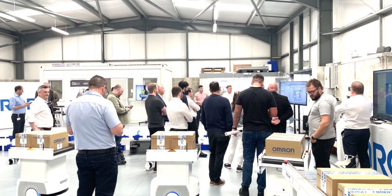 OMRON’s Flexible Manufacturing Roadshow comes to UK to demonstrate the Factory of the Future