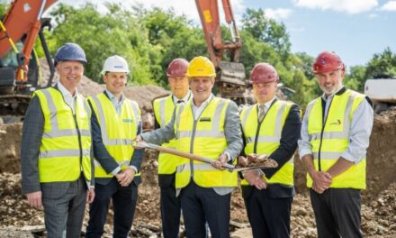Construction starts on a new UK headquarters for Sandvik Coromant
